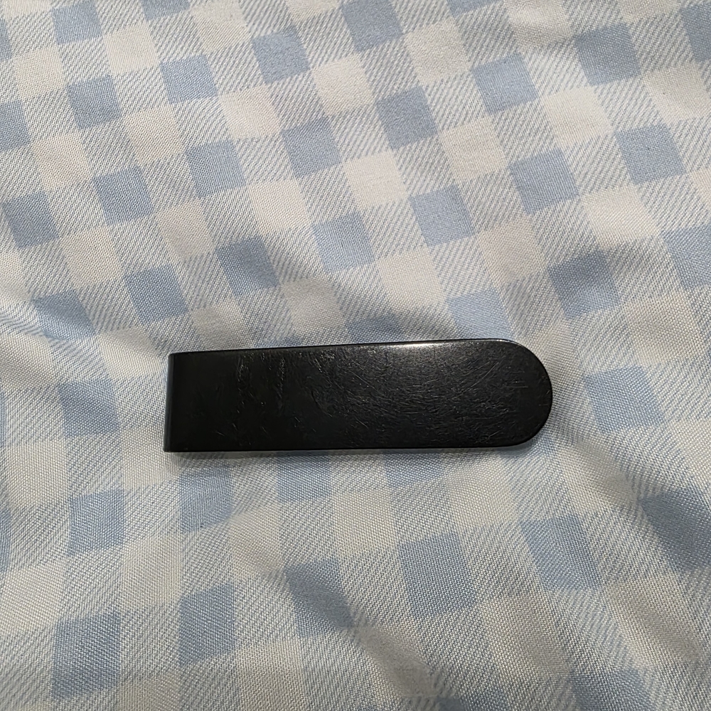 Saint Laurent Black Money Clip Ysl - Picture 2 of 7